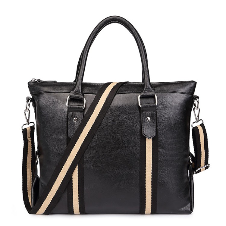 MEN Leather Sling Bag Multipurpose Messenger Business Casual Bag