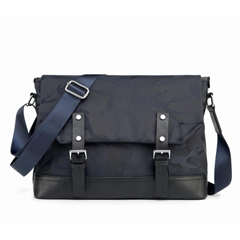 Men Leather Sling Multipurpose Messenger Business Casual Bag 170