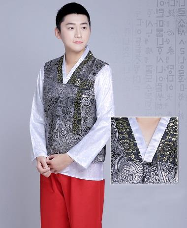 Men Man Korea Traditional Uniform Costume Cosplay Hanbok