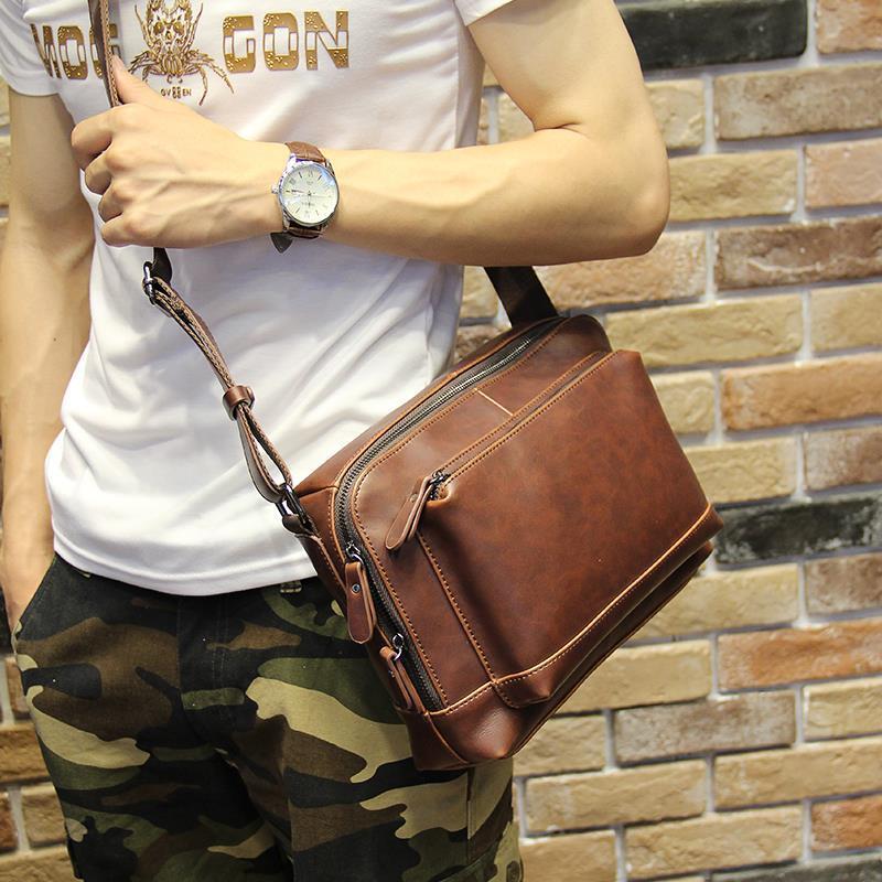 Men Retro Crazy Horse Pu Leather Sli End 5 3 2019 12 53 Pm Men Retro Crazy Horse Pu Leather Sling Cross Body Messenger Bag