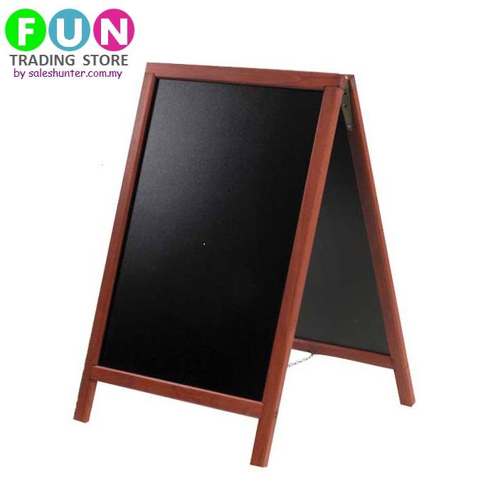 Menu- Framed Chalkboard/ 2 Side Blac (end 5/22/2017 7:49 PM)