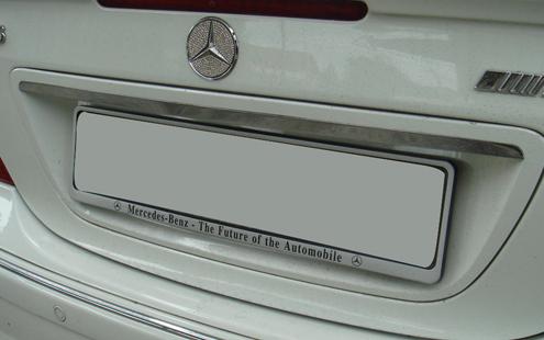 Mercedes Benz C-Class W203 `00-06 Trunk Lid Chrome ABS [Europe Type]