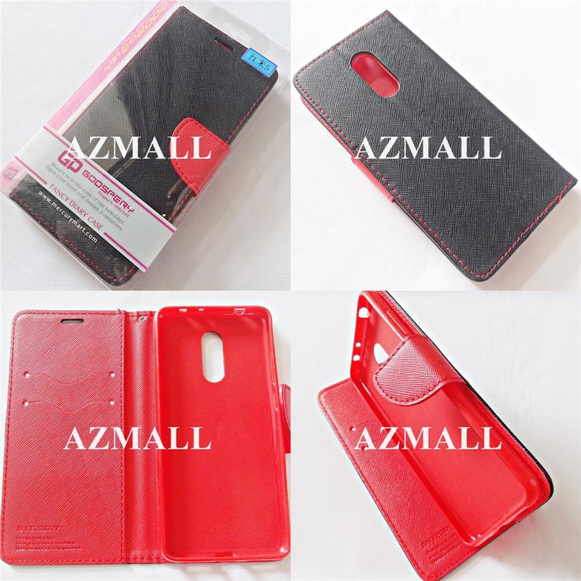 MERCURY Fancy Diary Book Soft Case Flip Cover Xiaomi Redmi 5 (5.7')