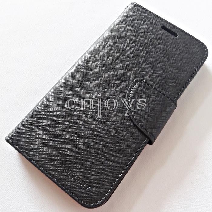 MERCURY Fancy Diary Stand Case Cover Huawei P10 Lite (5.2) ~BLACK *XPD