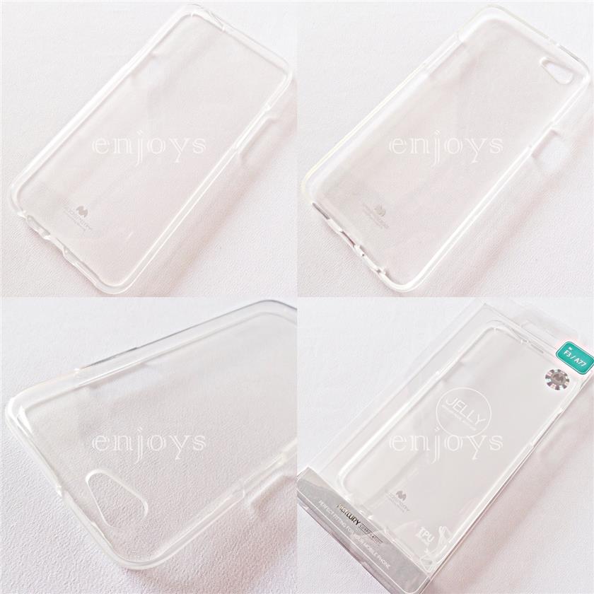 MERCURY GOOSPERY Pearl Jelly CLEAR TPU Case Oppo A77 /F3 (5.5) *XPD