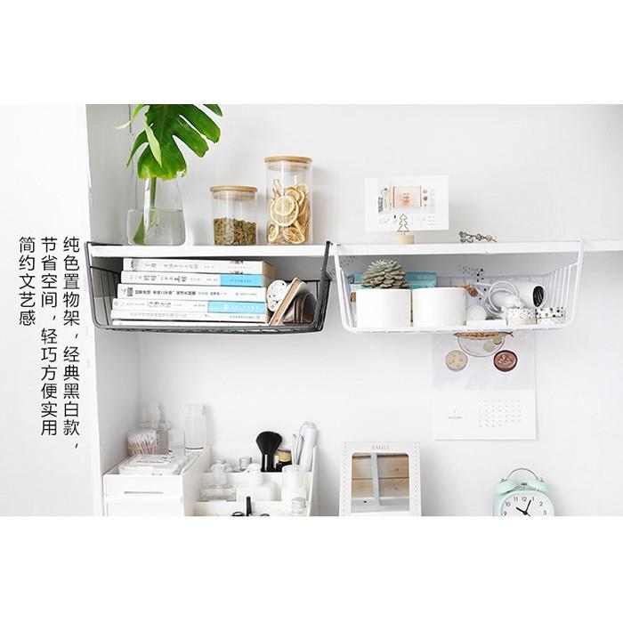 Metal Hanging Under Shelf Drawer Sto End 8 17 2019 5 15 Pm Metal Hanging Under Shelf Drawer Storage Organizer Basket