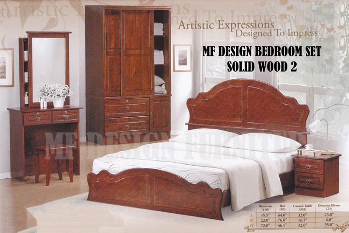 Set Bilik Tidur Kayu Solid Desainrumahid Set Bilik Tidur Kayu Solid Desainrumahid