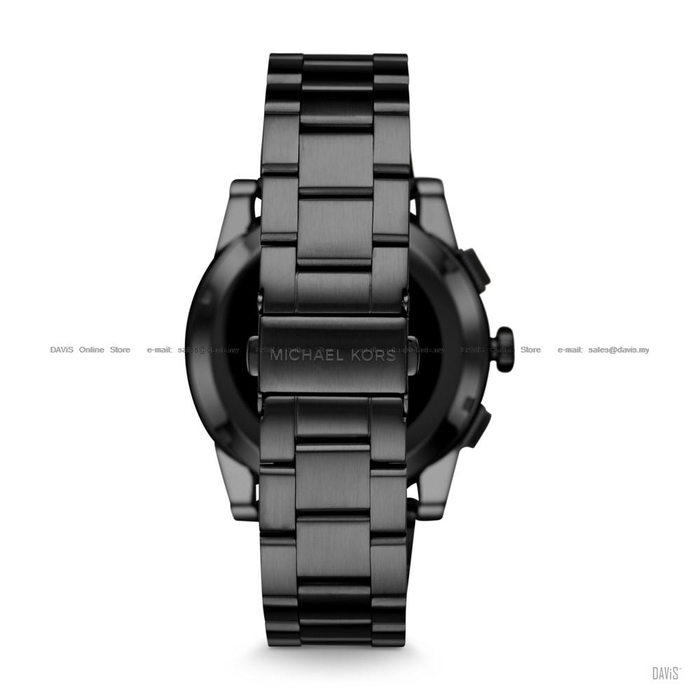 MICHAEL KORS ACCESS MKT5029 Grayson Smartwatch SS Bracelet Black