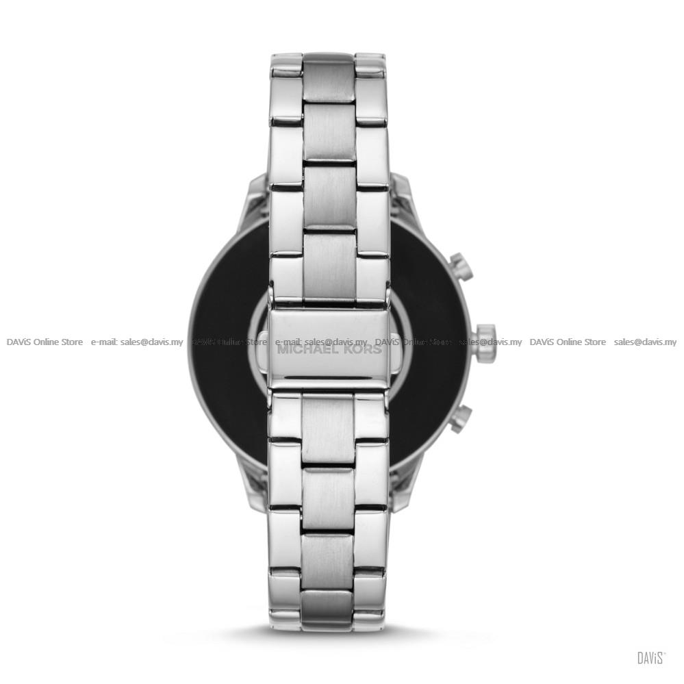 MICHAEL KORS ACCESS MKT5044 Runway Smartwatch SS Bracelet Silver