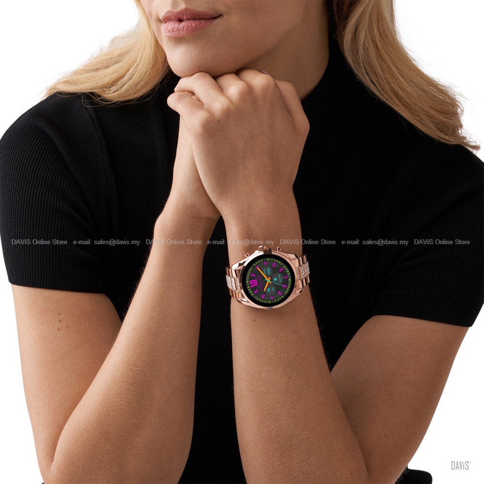 MICHAEL KORS ACCESS Smartwatch MKT5135 Gen 6 Bradshaw Pave Rose Gold