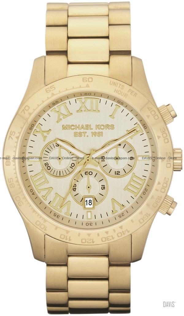 MICHAEL KORS MK8214 Layton Chronograph SS Bracelet Gold
