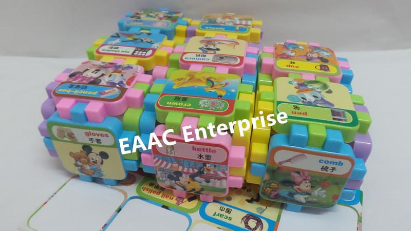 Micky Mouse ABC Building Blocks Educational Kids Toys Fun 