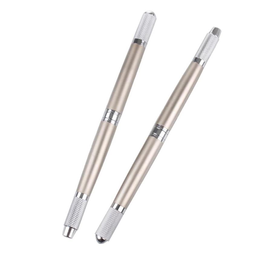 Microblading With Needles Permanent Manual Eyebrow Tattoo Pen 