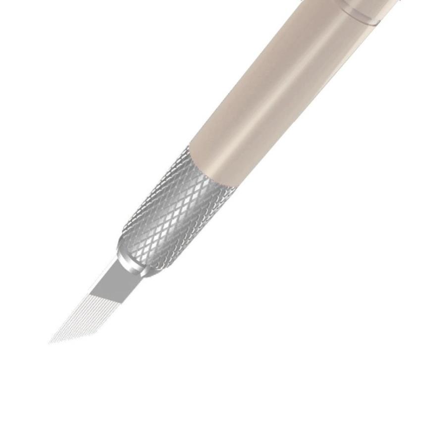 Microblading With Needles Permanent Manual Eyebrow Tattoo Pen 