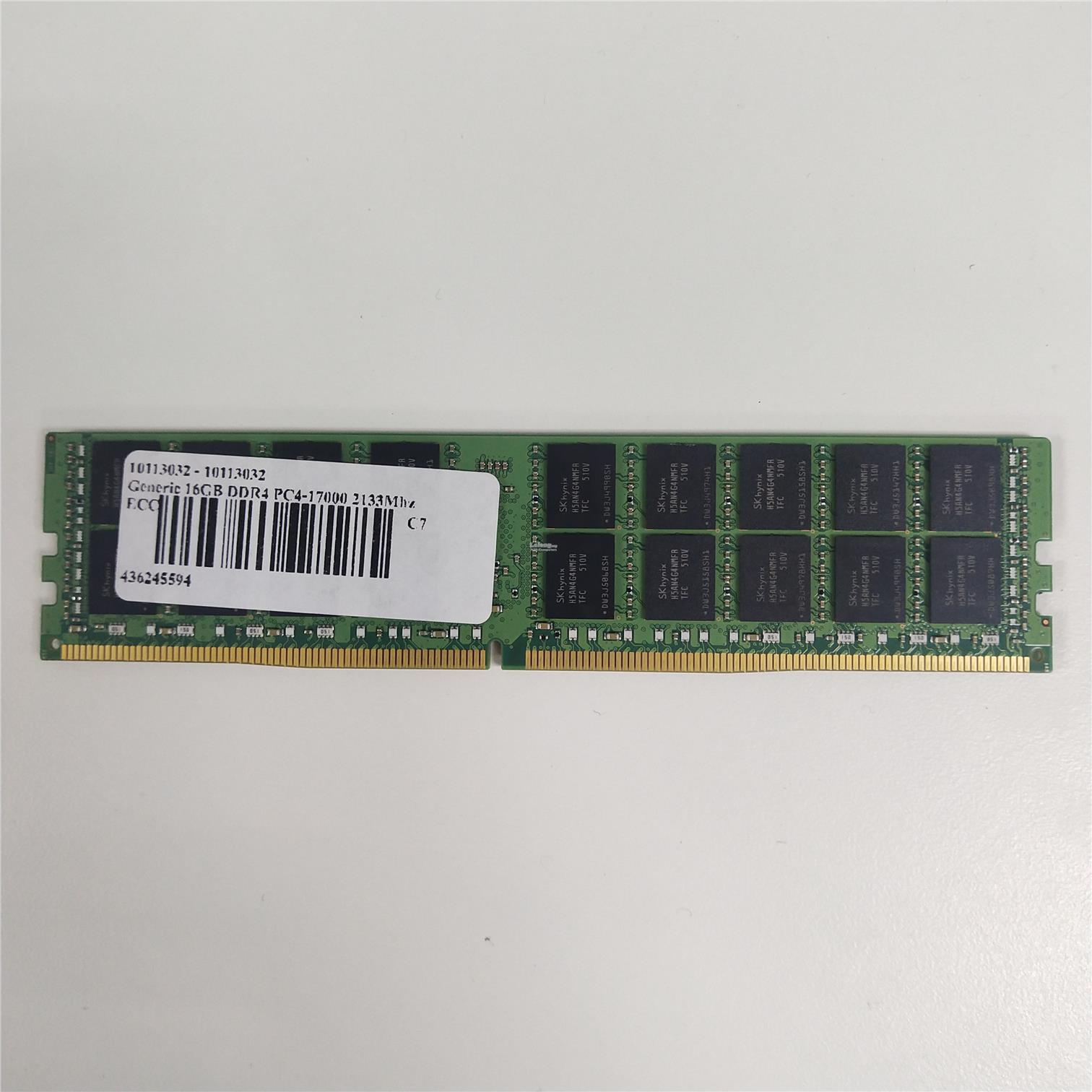 Micron/Samsung/Hynix 16GB DDR4 PC4-17000 2133Mhz ECC Ram (10113032)