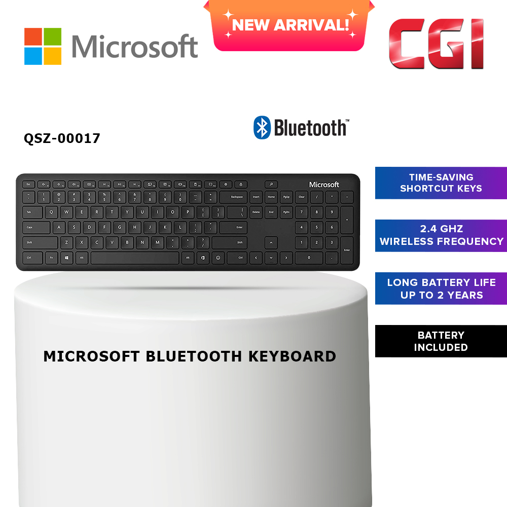 Microsoft Bluetooth Wireless Keyboard (QSZ-00017)