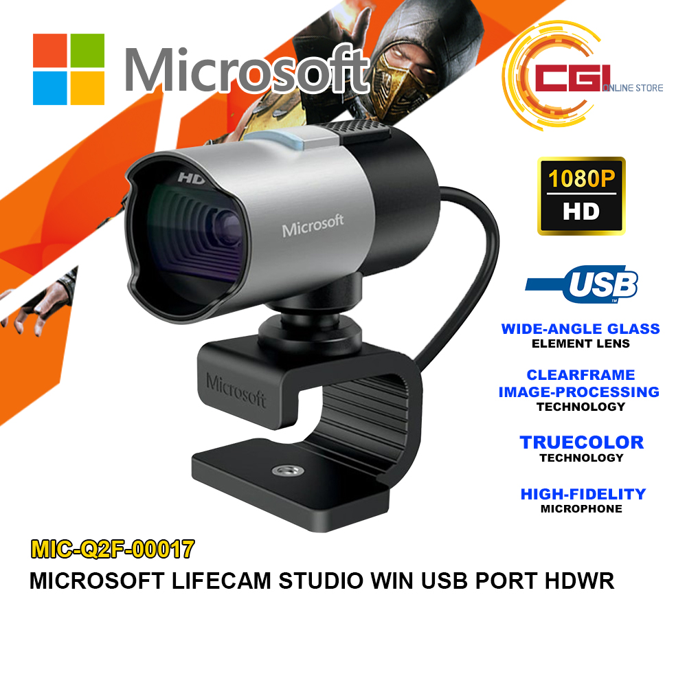 list ofmicrosoft lifecam studio software