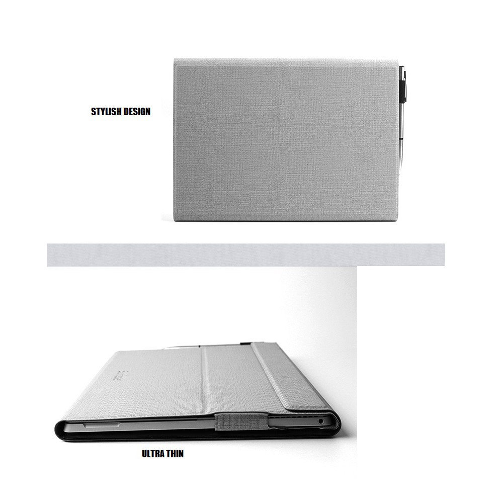 Microsoft New Surface Pro4 Pro5 Pro6 Pro 4 5 6 Flip Case Cover Casing