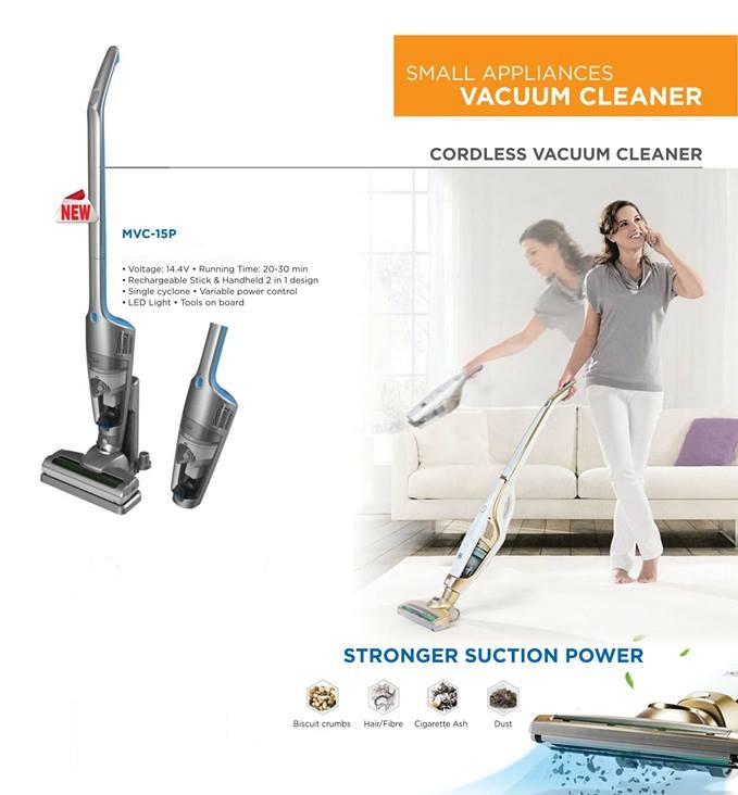MIDEA Cordless Vacuum Cleaner MVC-15P 