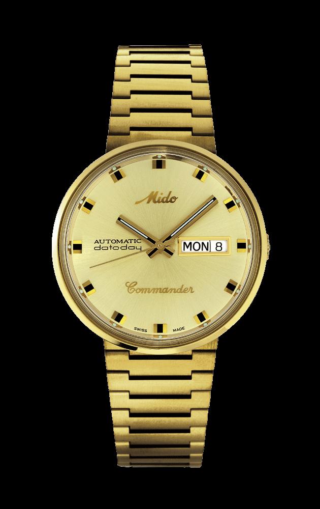 mido watch gold