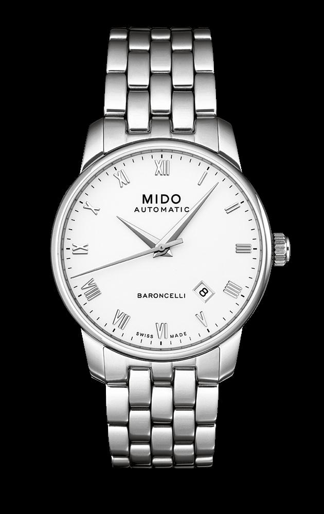 MIDO M8600.4.26.1 BARONCELLI II Gent Automatic bracelet white