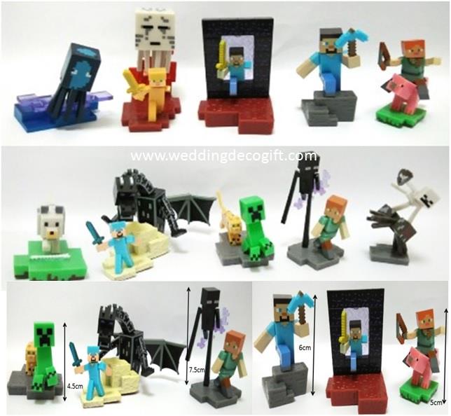 minecraft toy figures