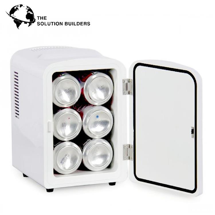 cow print mini fridge