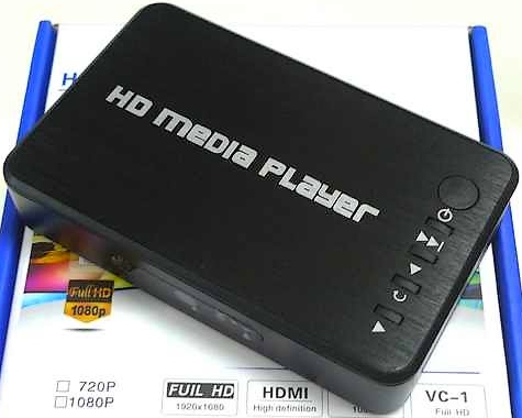 mini Media Player K6 Full HD USB HDD HDMI VGA MKV MP4 RMVB AVI WMV FLV