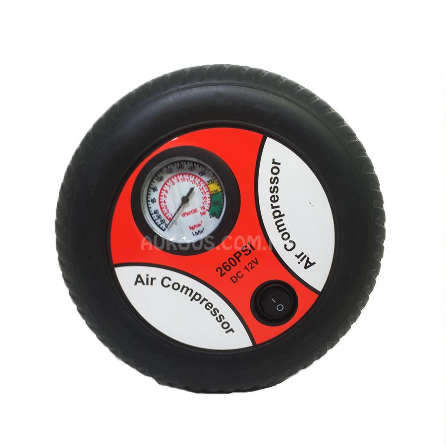 Mini Portable Auto Car Pump Tire Tyre Inflator Air Compressor 12V