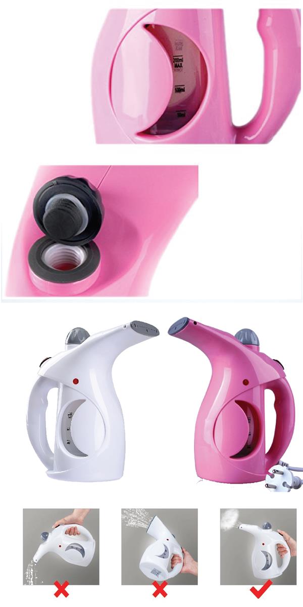 Mini Portable Garment Facial Ironing Steamer Clothes Face Travel