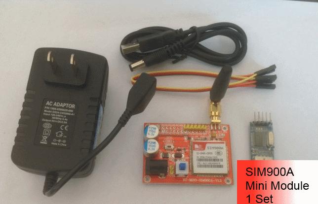 Mini SIM900A GSM SMS GPRS Module for Arduino