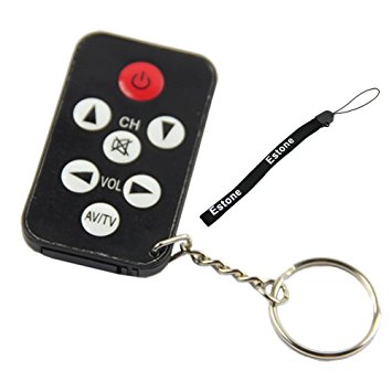 Mini Universal AV TV Remote Controller Keychain