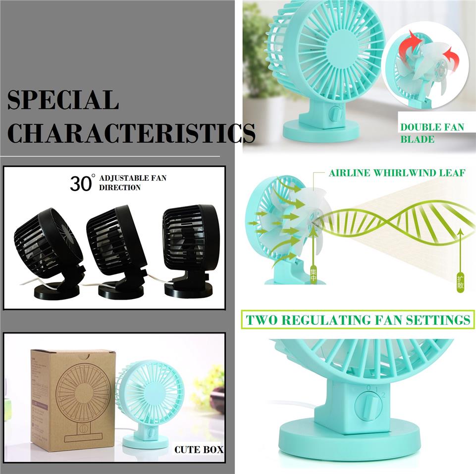 Mini Usb Desk Fan Tiltable 2 Sd Do End 4 1 2019 8 15 Pm Mini Usb Desk Fan Tiltable 2 Sd Double Blade Muji Alike White