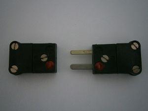 Miniature Type J Thermocouple Plug & Socket (TCJPS)