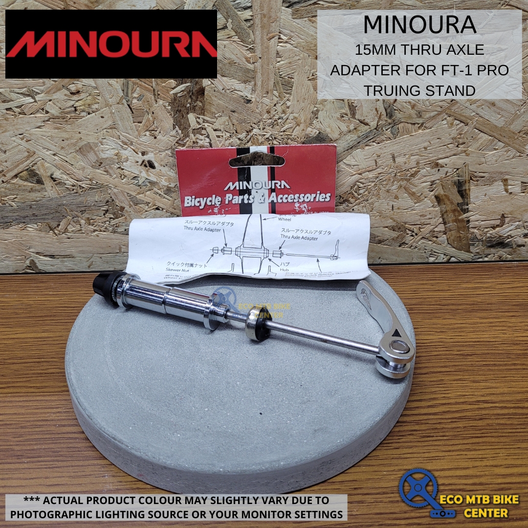 MINOURA 15MM Thru Axle Adapter For FT-1 Pro Truing Stand
