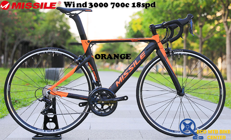 MISSILE Bike Wind 3000 700c 18 Speed Road Bike