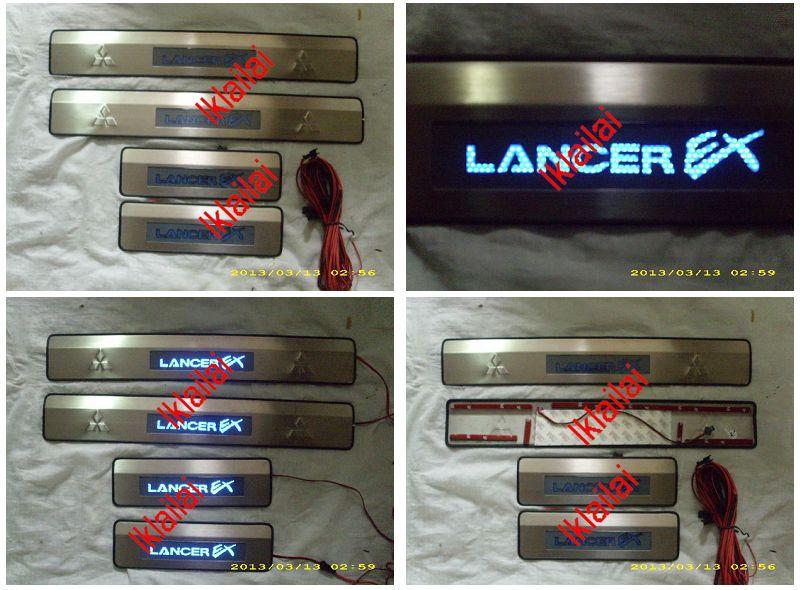 Mitsubishi Lancer '07-10 Proton Inspira Door/Side Sill Plate LED [4pcs