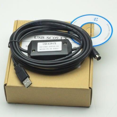 Mitsubishi PLC programming USB-SC09-FX Cable