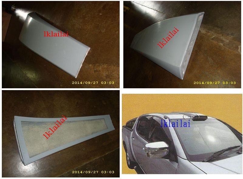 Mitsubishi Triton '11 Roof Scoop - Fiber Body Kit