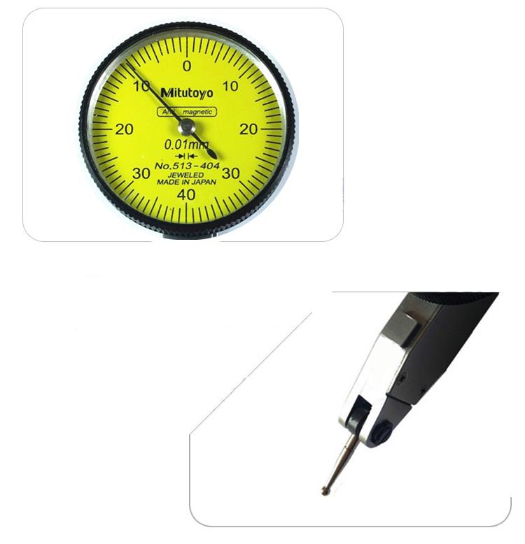 Mitutoyo 32mm  shockproof waterproof  lever dial indicator 0-0.8mm 