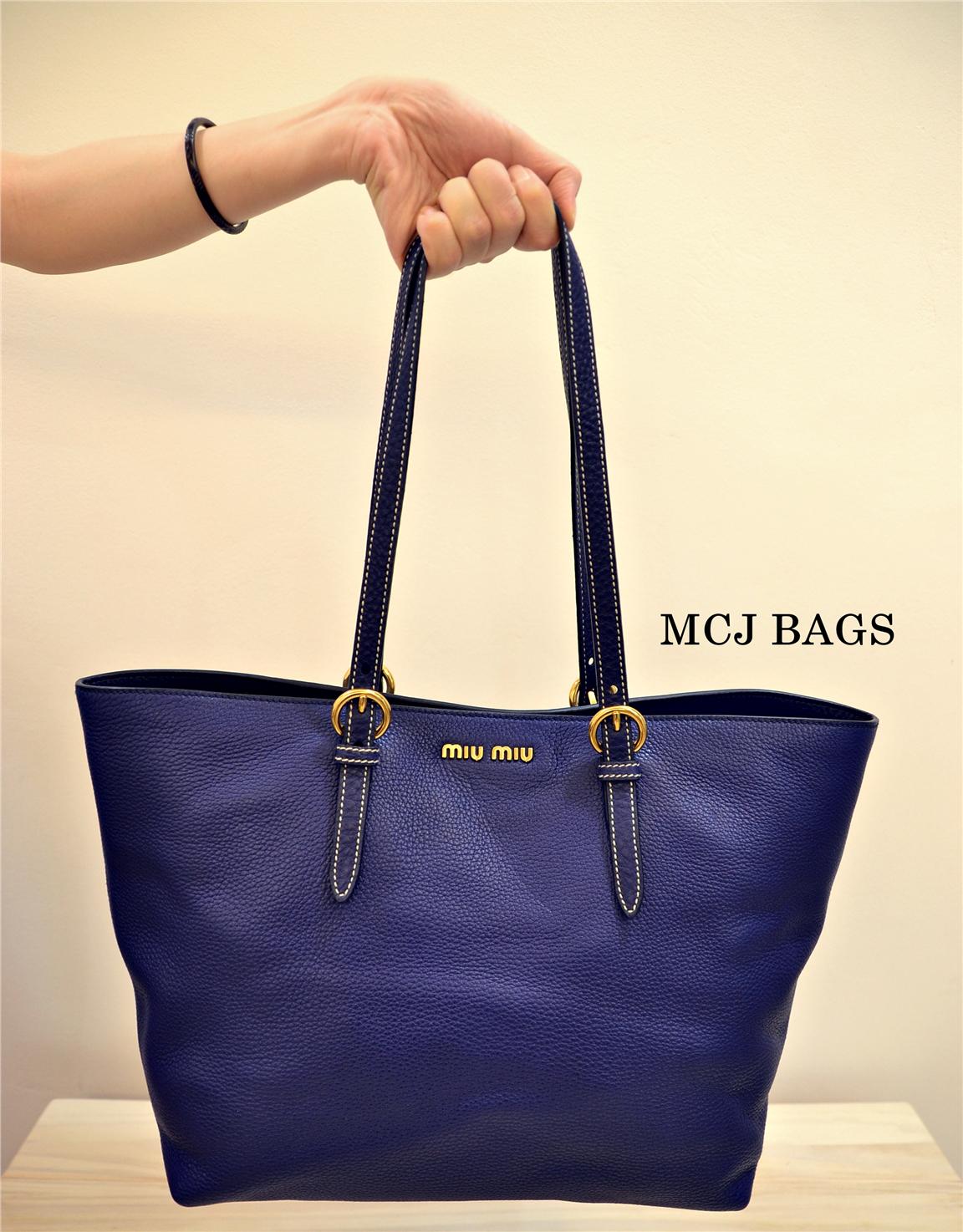 Miu Vit Daino Leather Per T End 1 14 2017 10 15 Pm Miu Vit Daino Leather Per Tote Bag