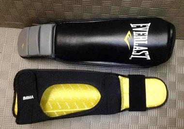 MMA PRO Stand-up Shin In-Step Guards Leg Protector Protection Foot