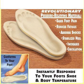 memory foam footwear