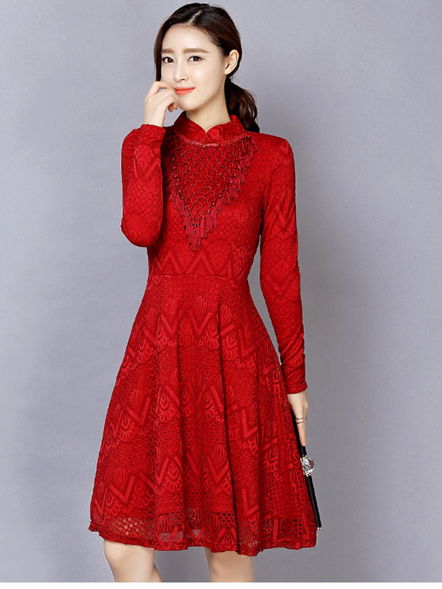 MODERN LACE MIDI CHEONGSAM  end 6 14 2020  1 49 PM 