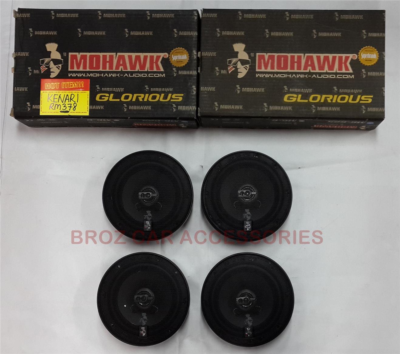 MOHAWK SPEAKER FOR PERODUA KENARI 4P (end 6/15/2017 7:15 PM)