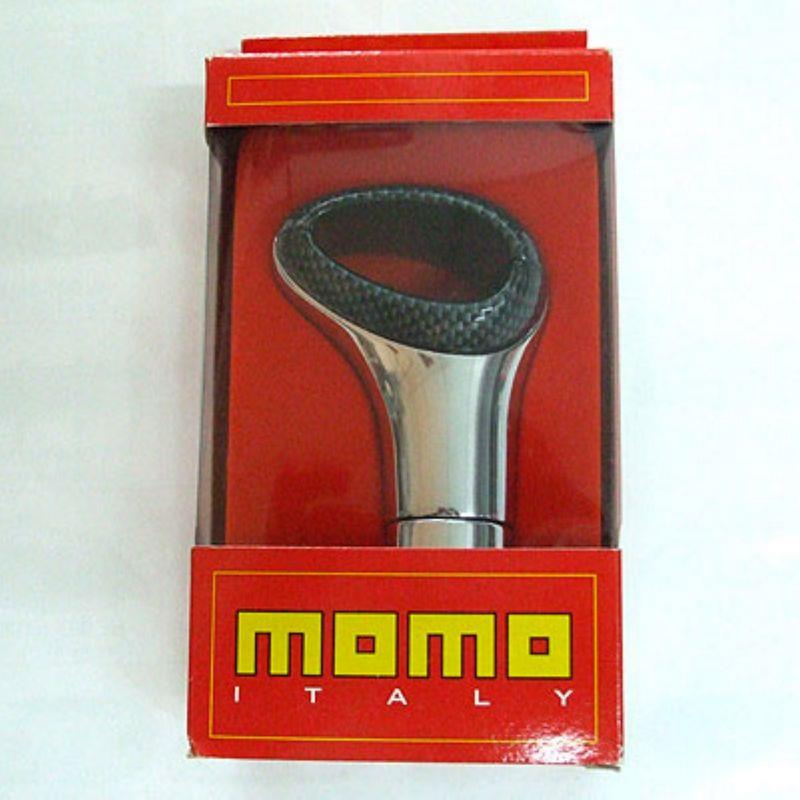 Momo Raptor Gear Knob Made In Italy [Carbon Chrome]