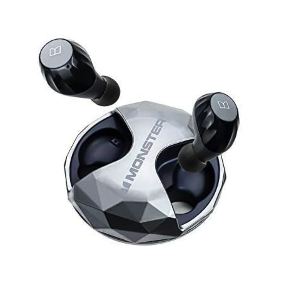 MONSTER AirLinks TWS Wireless Bluetooth 5.0 Earbuds IPX5 Water Resistant In-Ea