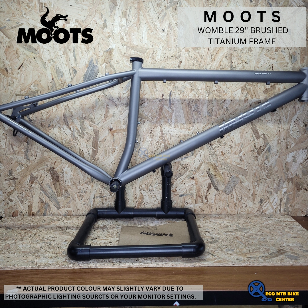 MOOTS WOMBLE 29&quot; BRUSHED TITANIUM (FRAME ONLY)