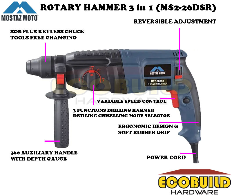 Kpt rotary hammer drill machine price hot sale