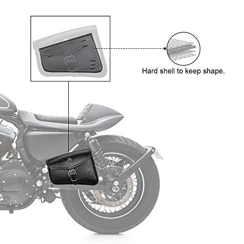 motorcycle swing arm bag